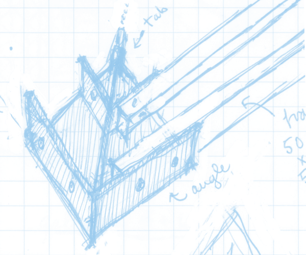 support sketch 03 - corner BLUE