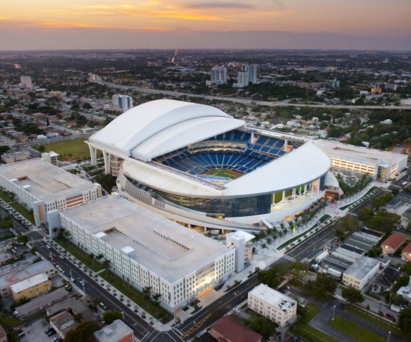 Miami Marlins Park Opening Day