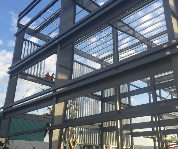 west elevation grids 8 thru 10 01-07-15