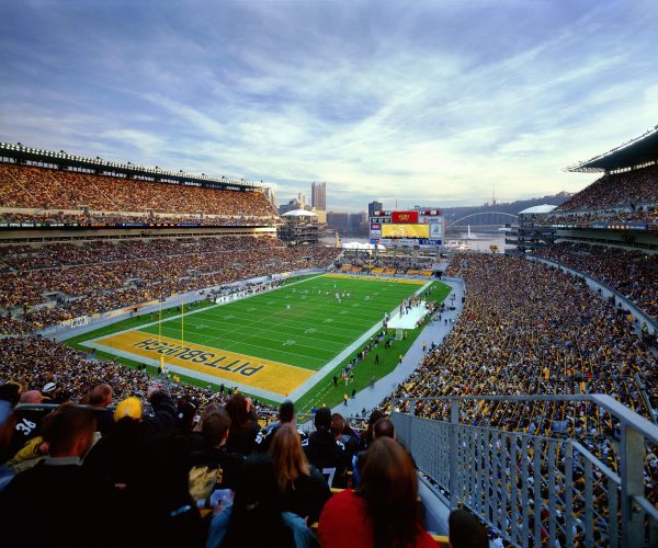 HOK-6 Heinz Field Exterior and interior photography of the